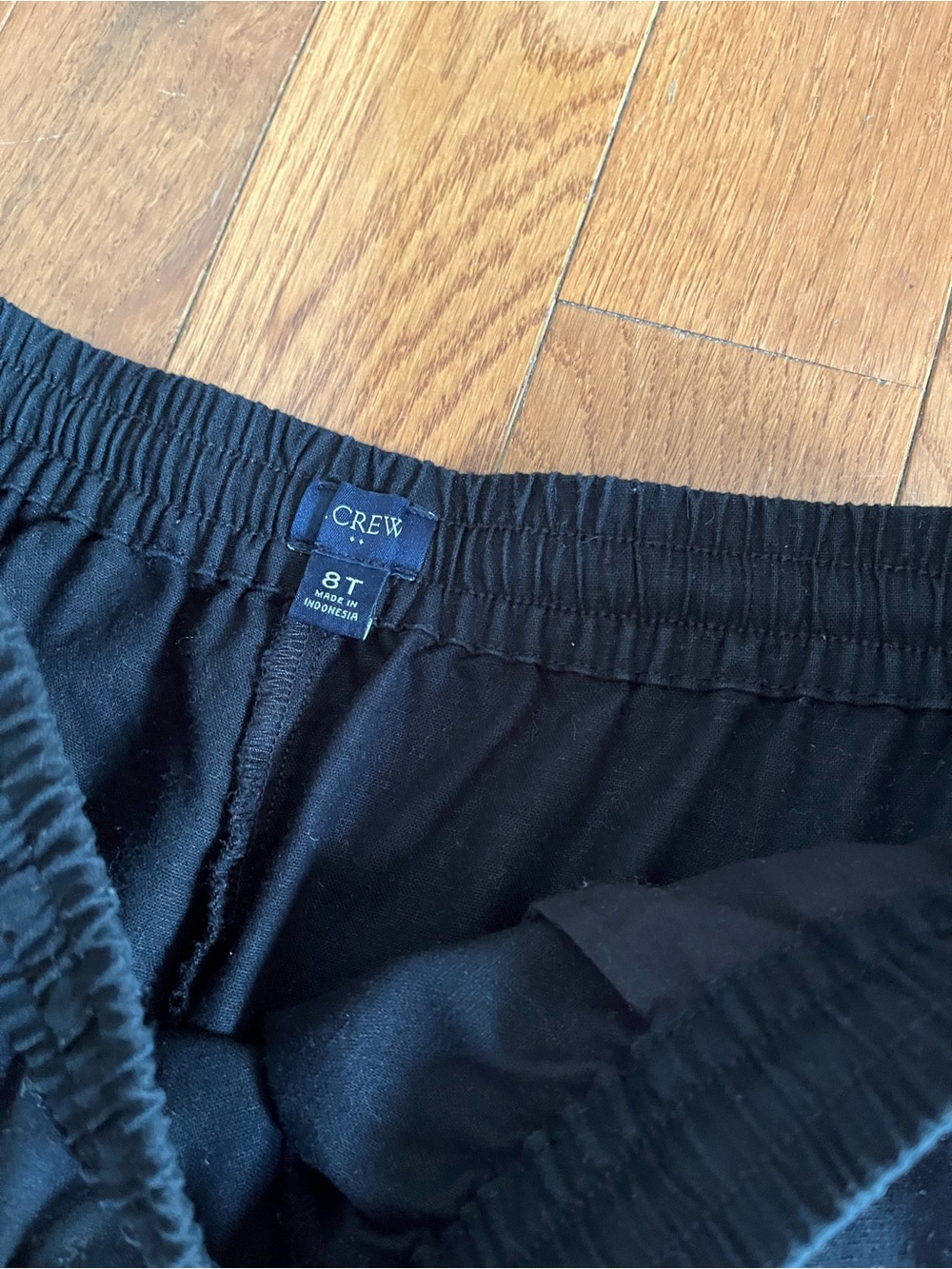Banana Republic Tall Black STRAIGHT-LEG PULL-ON Linen Pant - Picture 10 of 10